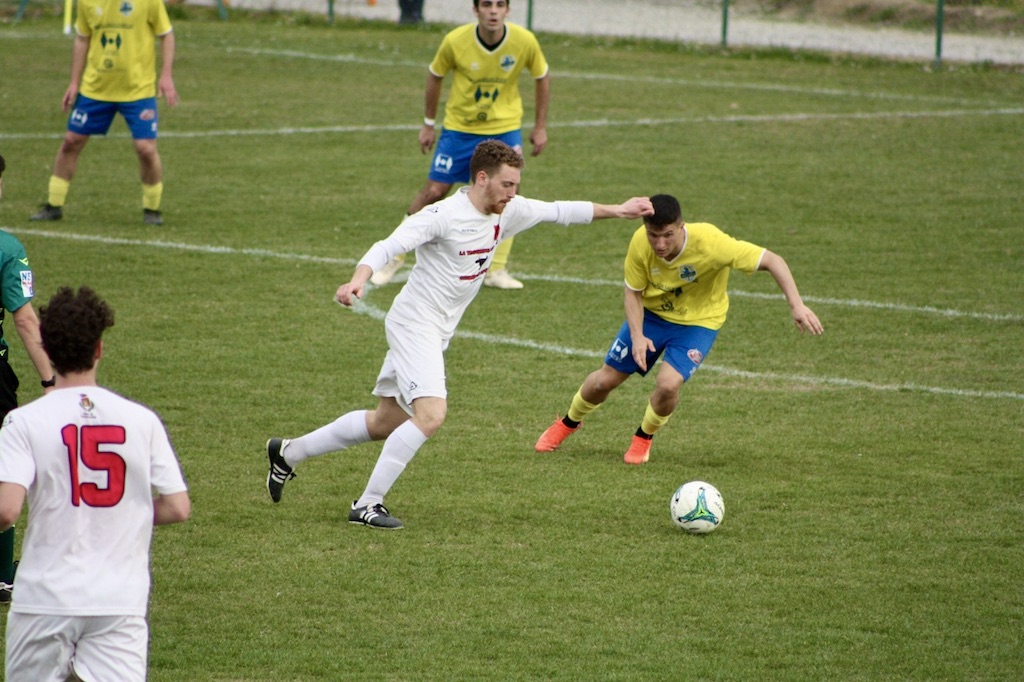 Christian Rolli in azione in Team Traversetolo Alsenese 2 2