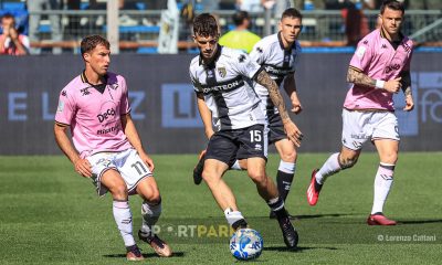 Enrico Delprato in Parma Palermo 2 1 31a giornata Serie B 2022 2023