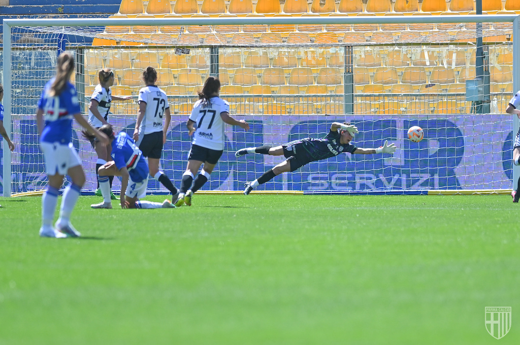 Parma Sampdoria 1 1 Poule salvezza Serie A Femminile