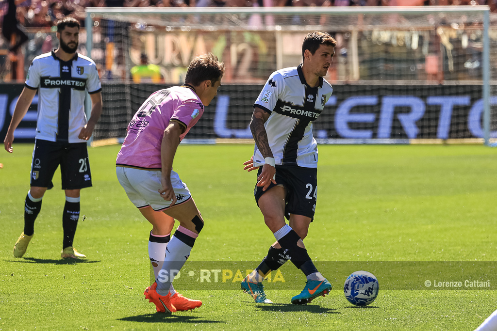 Stanko Juric in Parma Palermo 2 1 31a giornata Serie B 2022 2023