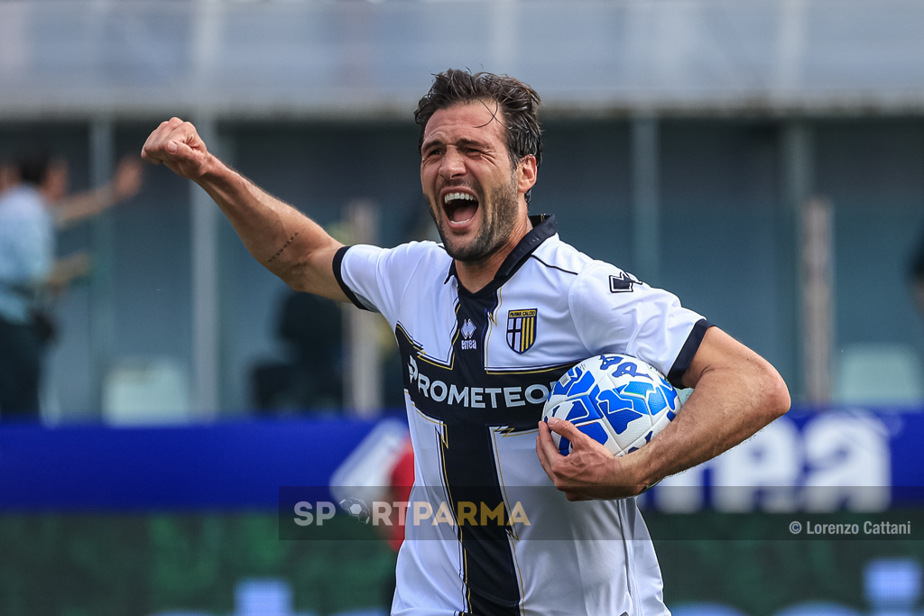 esultanza Franco Vazquez dopo il gol in Parma Cagliari 2 1 34a giornata Serie B 2022 2023