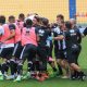 esultanza di gruppo dopo il gol in Parma Cagliari 2 1 34a giornata Serie B 2022 2023