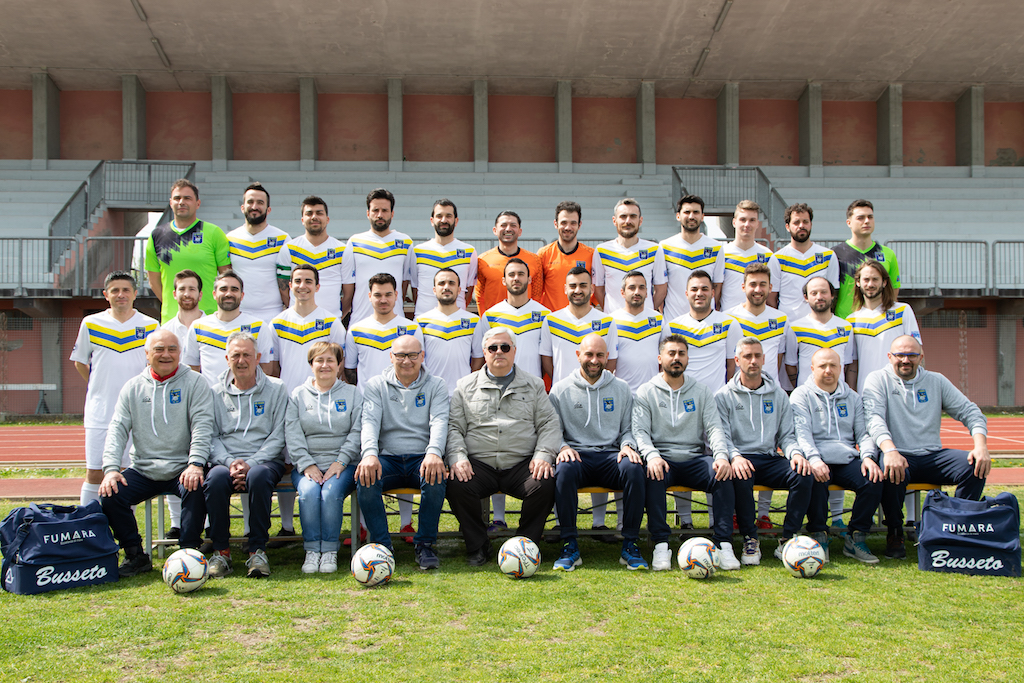 foto di squadra GSD Busseto Terza Categoria Parma 2022 2023
