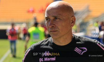 mister Eugenio Corini in Parma Palermo 2 1 31a giornata Serie B 2022 2023