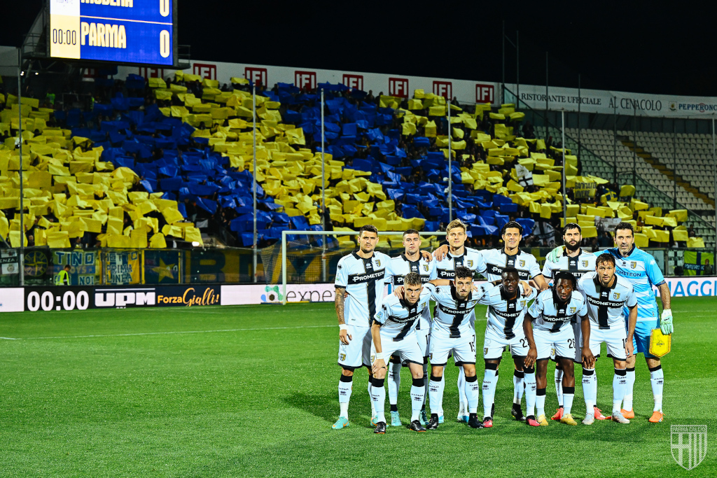 parma formazione derby a modena 1 1