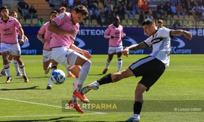 tiro di Lautaro Valenti in Parma Palermo 2 1 31a giornata Serie B 2022 2023