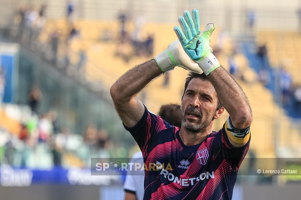 Gianluigi Buffon dopo Parma Brescia 2 0 36a giornata Serie B 2022 2023