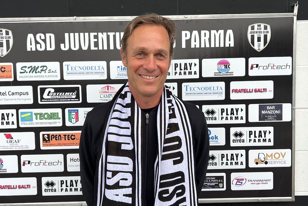 Paolo Gandolfi nuovo allenatore della Juventus Club Parma per la stagione 2023 2024 di Prima Categoria