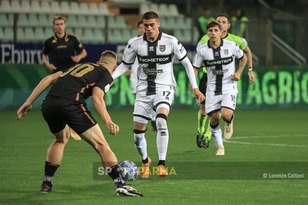 Parma Venezia 2 1 38a giornata Serie B 2022 2023 Luca Zanimacchia punta Michael Svoboda