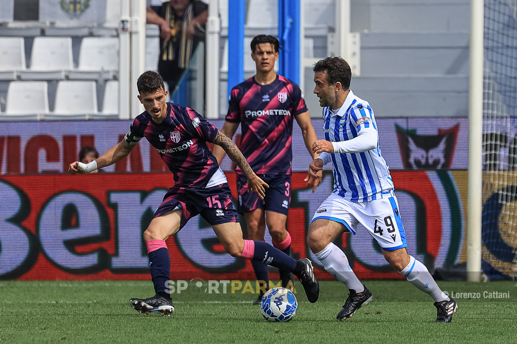 Spal Parma 0 1 37a giornata Serie B 2022 2023 Enrico Delprato marca Giuseppe Rossi