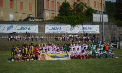 2° memorial Claudio Estasi a Marzolara sabato 17 giugno 2023 foto di gruppo quadrnagolare Pulcini 2012 Felino Colorno Mercury e Vicofertile