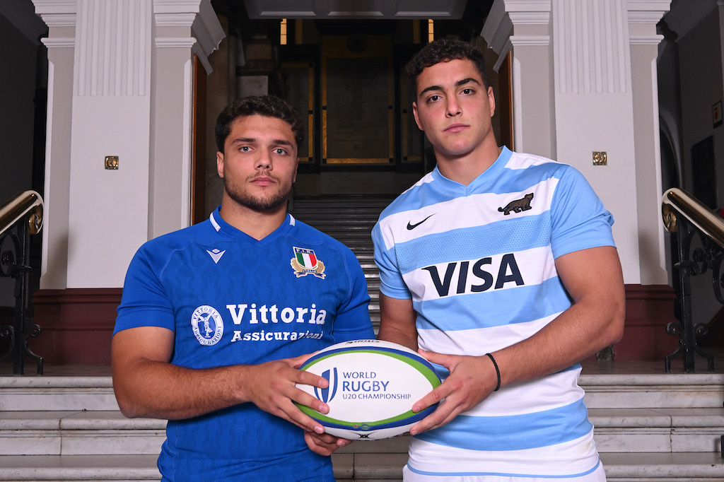 World Rugby U20 Championship i capitani di Italia vs Argentina