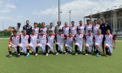 foto squadra CUS Parma calcio ai CNU di Camerina 2023