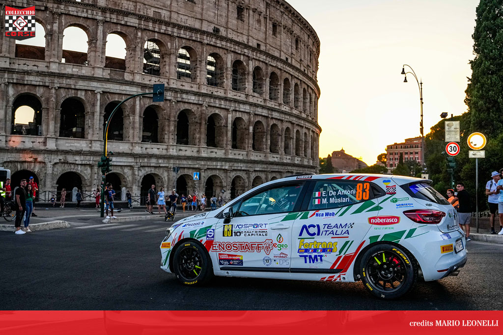 Edoardo De Antoni nel Rally di Roma Capitale 2022 collecchiocorse 2023 07 26