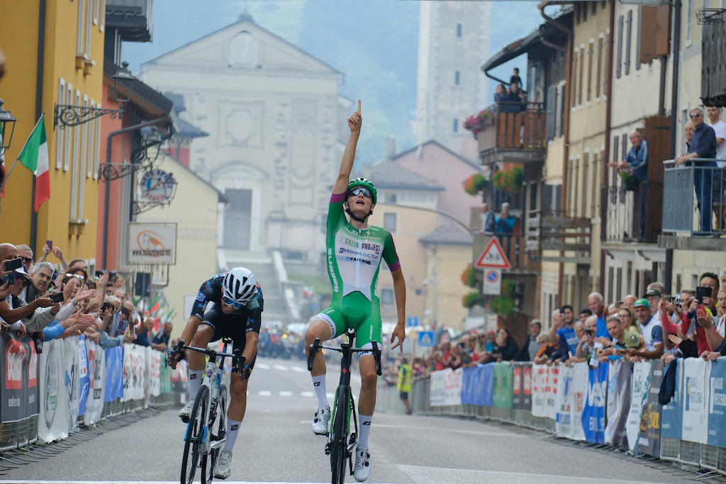 Giulio Pellizzari Green Project Bardiani Csf vince al Giro del Medio Brenta