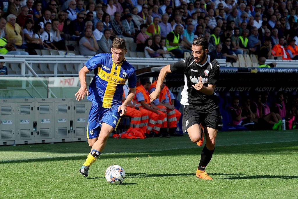 Lorenzo Adorni in Parma Calcio 1913 vs Alto Vicentino allo stadio Ennio Tardini del campionato di calcio di serie D 20152016 Roberto Serra per Getty Images