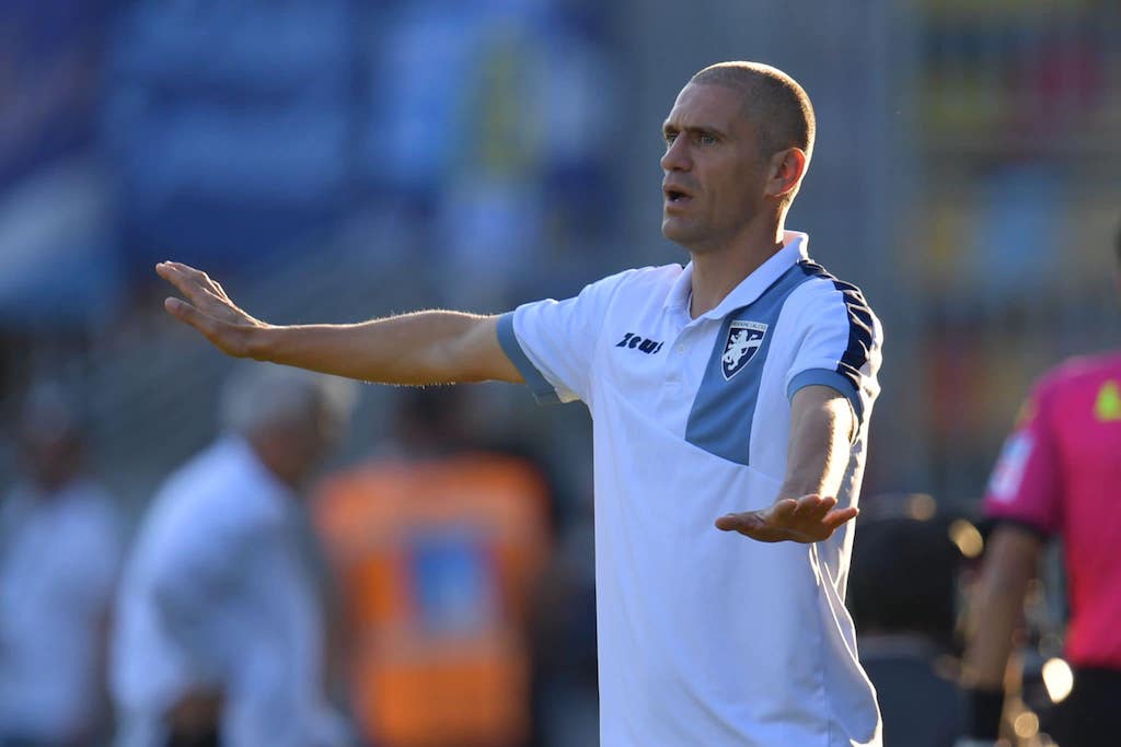 Stefano Morrone vice allenatore Frosinone Serie B 2022 2023