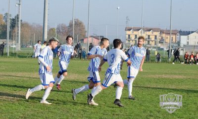 esultanza giocatori Fognano dopo un gol Terza Categoria PR 2022 2023