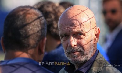 primo allenamento stagionale Parma Calcio a Collecchio 8 luglio 2023 il ds Mauro Pederzoli