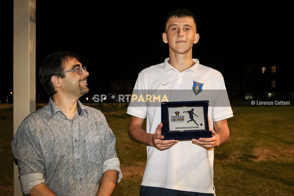 2° trofeo SportParma memorial Daniele Bonezzi con Colorno Il Cervo e Salsomaggiore 23 agosto 2023 Francesco Lia con Filippo Dattaro Salsomaggiore