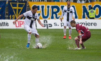 Alessandro Lucarelli nel derby Parma Reggiana 1 0 Lega Pro 2016 2017 Foto Alessandro Filoramo Wire Studio