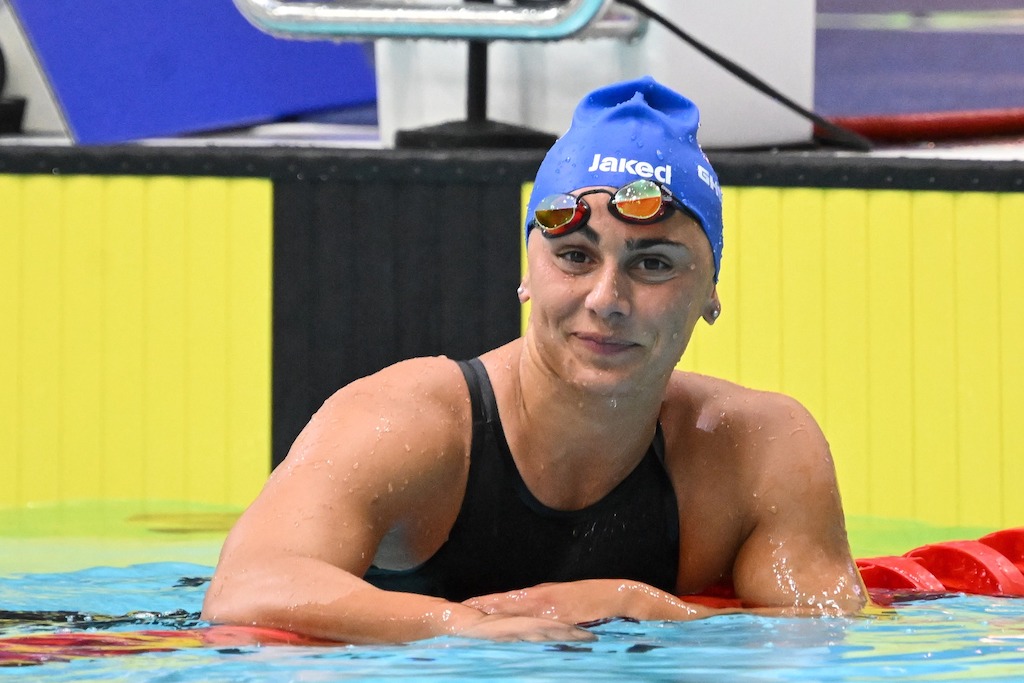 Giulia Ghiretti prima nei 100 rana SB4 ai Mondiali di nuoto paralimpico di Manchester