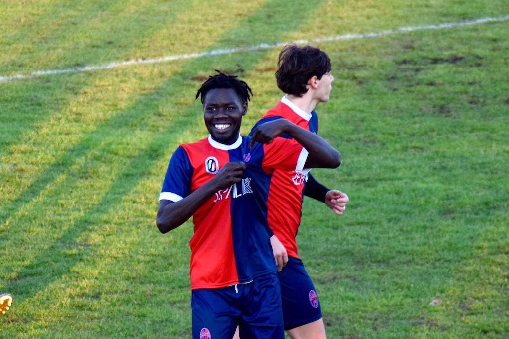 Ousmane Sarr con la maglia del Felino Promozione 2022 2023