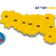 cartina Emilia Romagna con logo CRER e SportParma