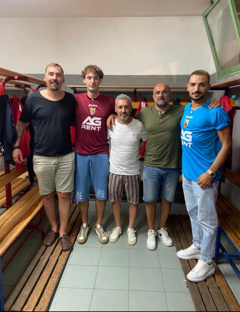 i nuovi acquisti del Basilicastello Federico Agazzi e Francesco Liperoti tra i dirigenti Andrea Ziveri Andrea Rolla e Antonio Olivo