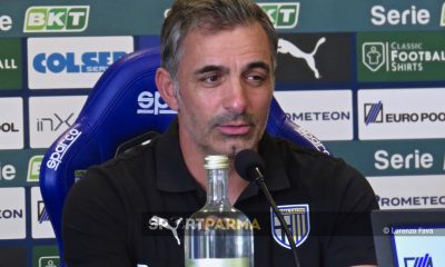Fabio Pecchia allenatore Parma Calcio nella conferenza stampa del 16.09.2023