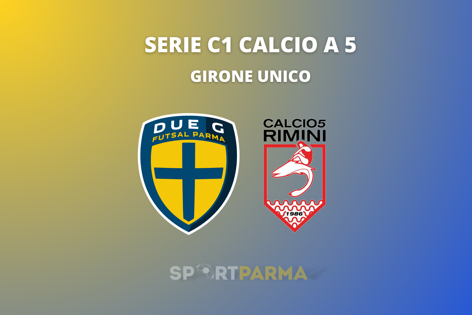 Serie C1 calcio a 5 Due G Futsal Parma vs Calcio5 Rimini