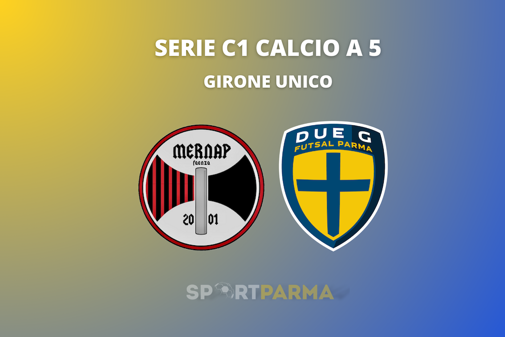 Serie C1 calcio a 5 Mernap Faenza vs Due G Futsal Parma
