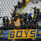 foto Boys Parma nel settore ospiti dello stadio Cino e Lillo Del Duca di Ascoli