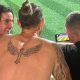 gli argentini Chichizola Ansaldi Estevez guardano Boca River dopo il match Cremonese Parma