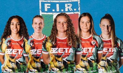 le Furie Rosse colornesi convocate con la nazionale italiana femminile di rugby Catellani Buso Locatelli Ranuccini Pilani