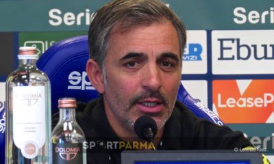 mister Fabio Pecchia Parma Calcio nella conferenza stampa del 19.10.2023