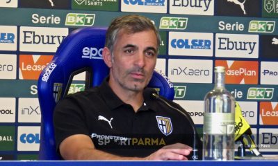 mister Fabio Pecchia Parma Calcio nella conferenza stampa del 30.09.2023