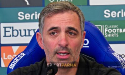 Fabio Pecchia mister Parma Calcio nella conferenza stampa del 11.11.2023