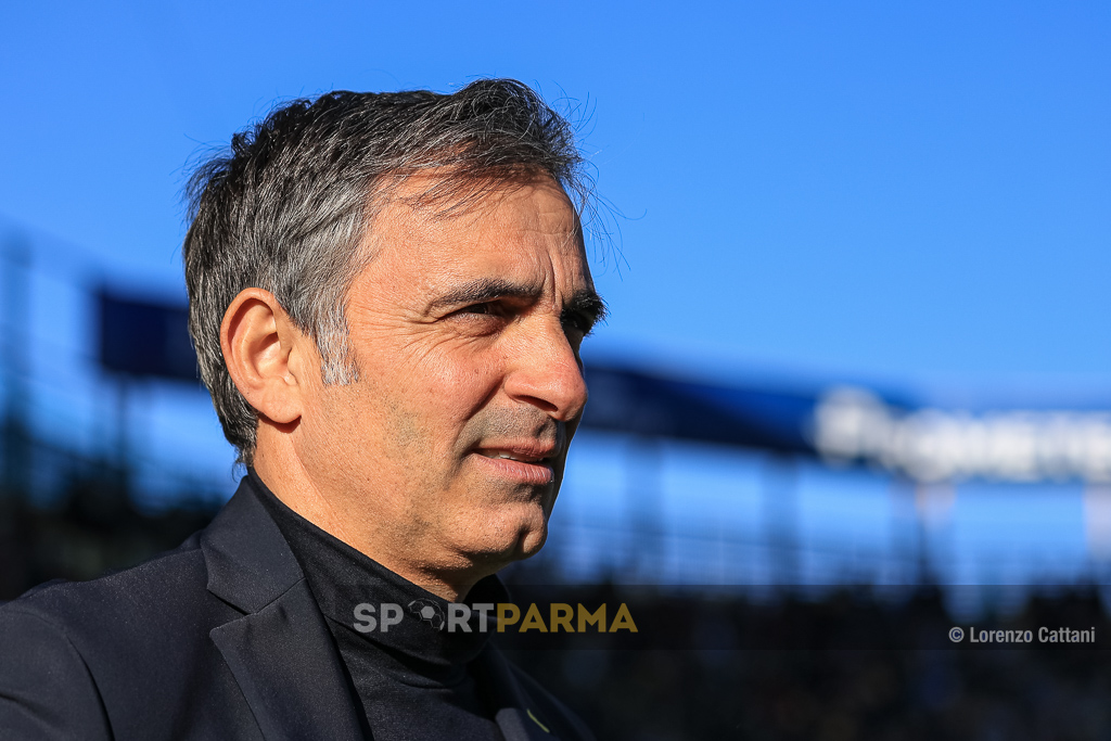 Parma Modena 1 1 14a giornata Serie B 2023 2024 mister Fabio Pecchia