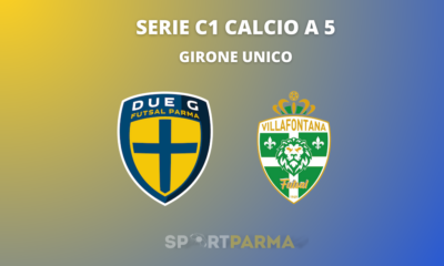 Serie C1 calcio a 5 Due G Futsal Parma vs Polisportiva Villafontana