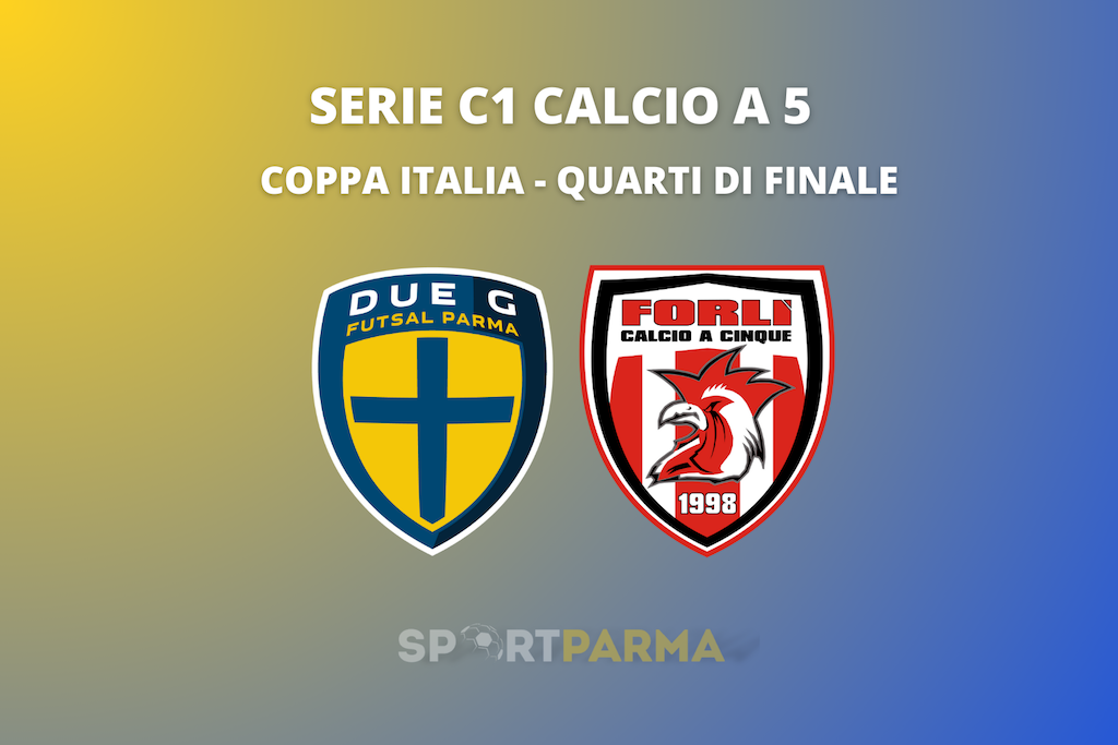 Coppa italia Serie C1 calcio a 5 Due G Futsal Parma vs Forli