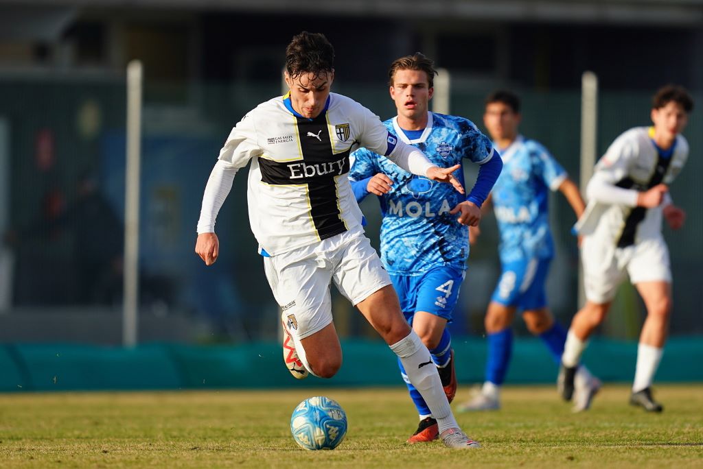 Giacomo Marconi in Parma Como 1 2 Campionato di Primavera 2 2023 2024