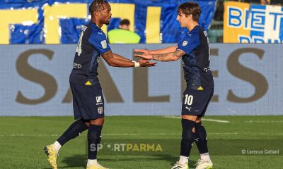 Parma Ternana 18a giornata Serie B 2023 2024 Wylan Cyprien e Adrian Bernabe