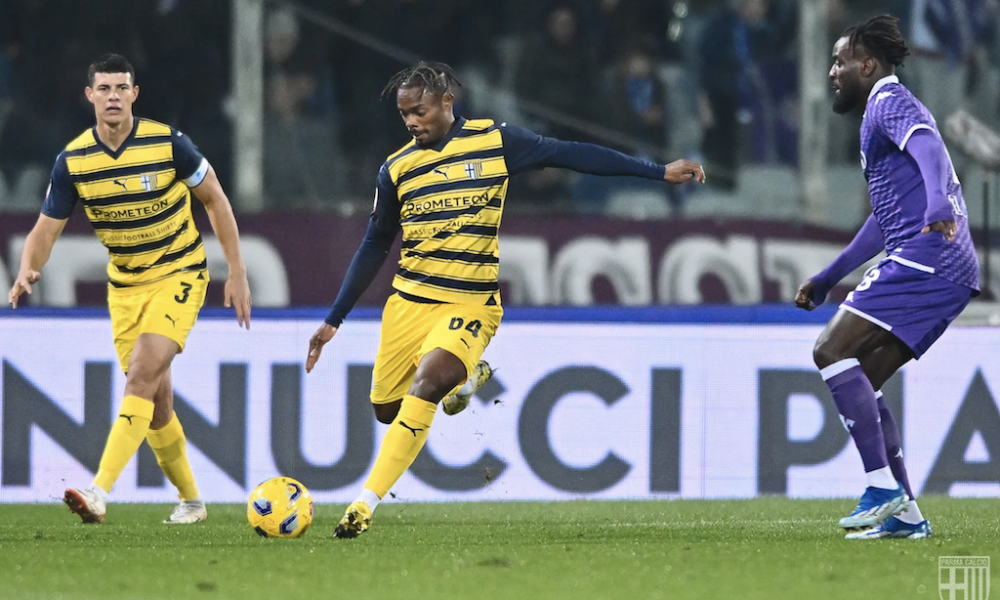 cyprien in fiorentina vs parma