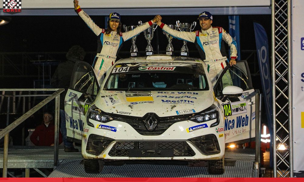 Collecchio Corse in festa: De Antoni vince il Clio Trophy Italia 1 de antoni collecchio corse 2023 12 05 podio