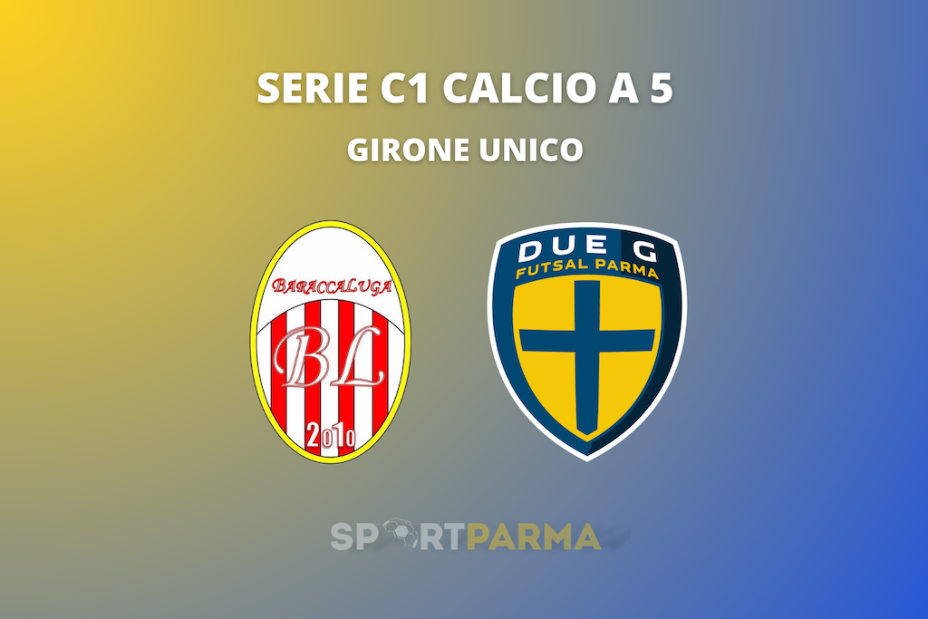 Serie C1 calcio a 5 Baraccaluga vs Due G Futsal Parma