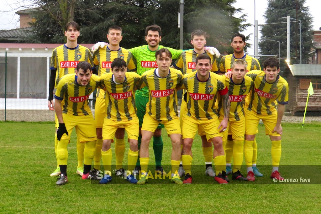 formazione Real Sala Baganza vs Pontenurese 18a giornata Promozione 2023 2024