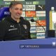 mister Fabio Pecchia Parma Calcio in conferenza stampa il 13.01.2024