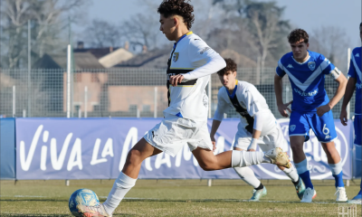 Anas Haj Mohamed in gol su rigore in Parma Brescia 2 0 campionato Primavera 2 2023 2024.48