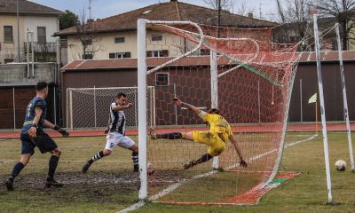 Denny Loschi in gol in Fidenza Spes Borgotrebbia 1 0 19a giornata Prima Categoria gir. A 2023 2024